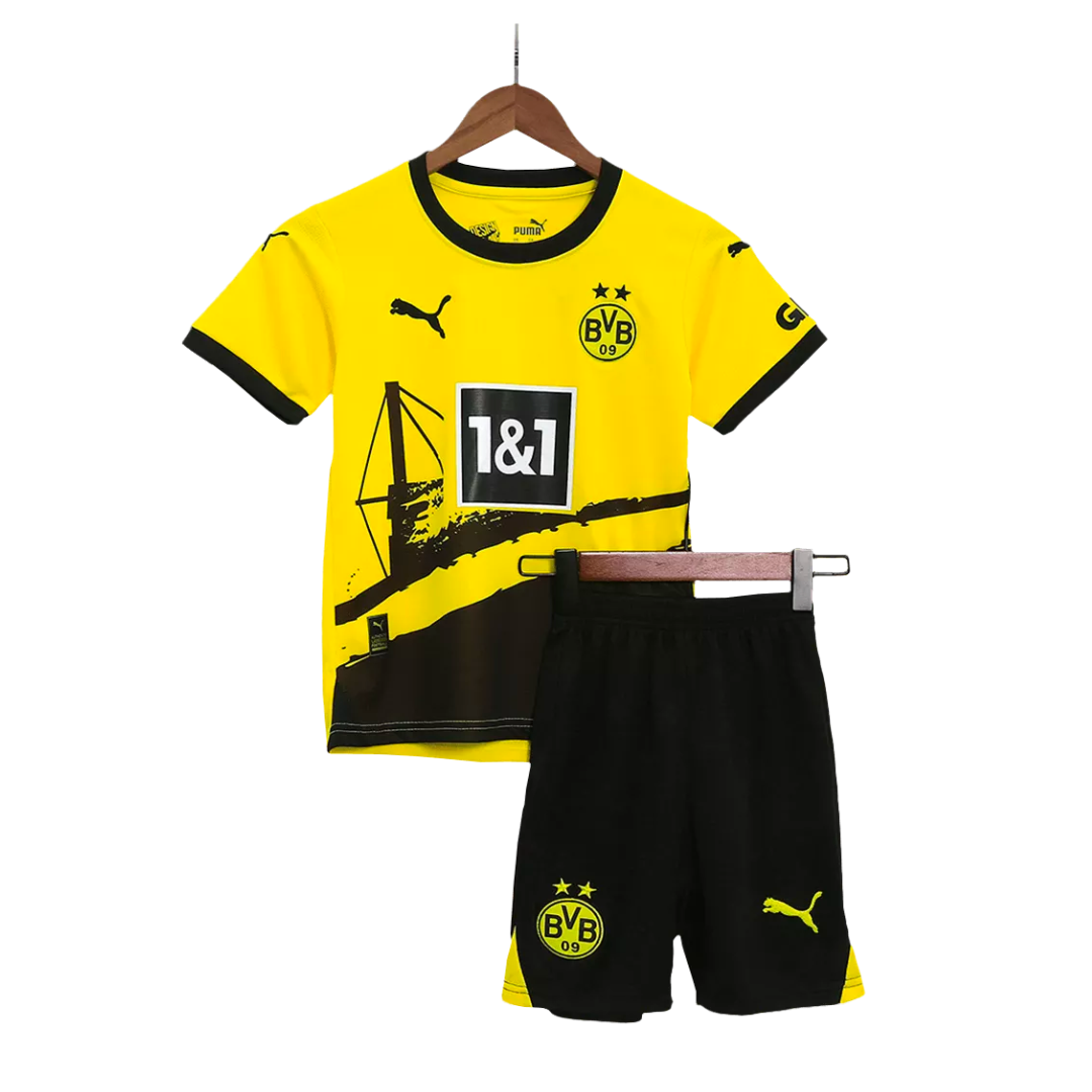 DZIECI - 2023-24 - DOM BORUSSIA DORTMUND | BLUZA + KRÓTKA