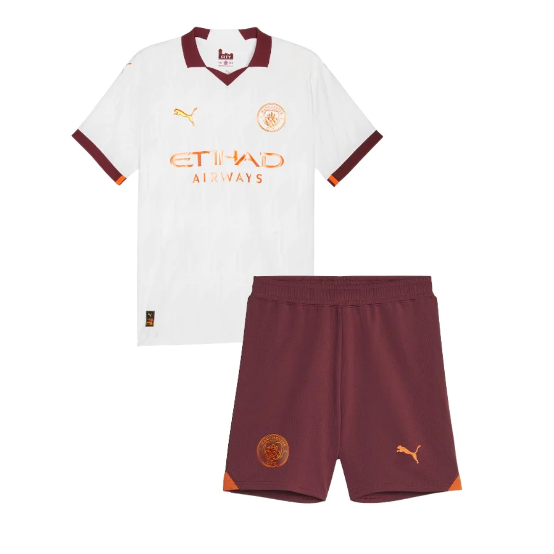 KINDER – 2023-24 – MANCHESTER CITY AUSWÄRTS | JERSEY + KURZ