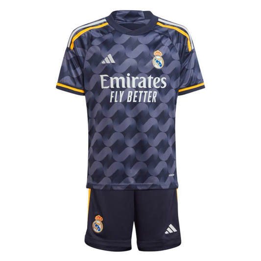 KINDER – 2023-24 – REAL MADRID AUSWÄRTS | JERSEY + KURZ