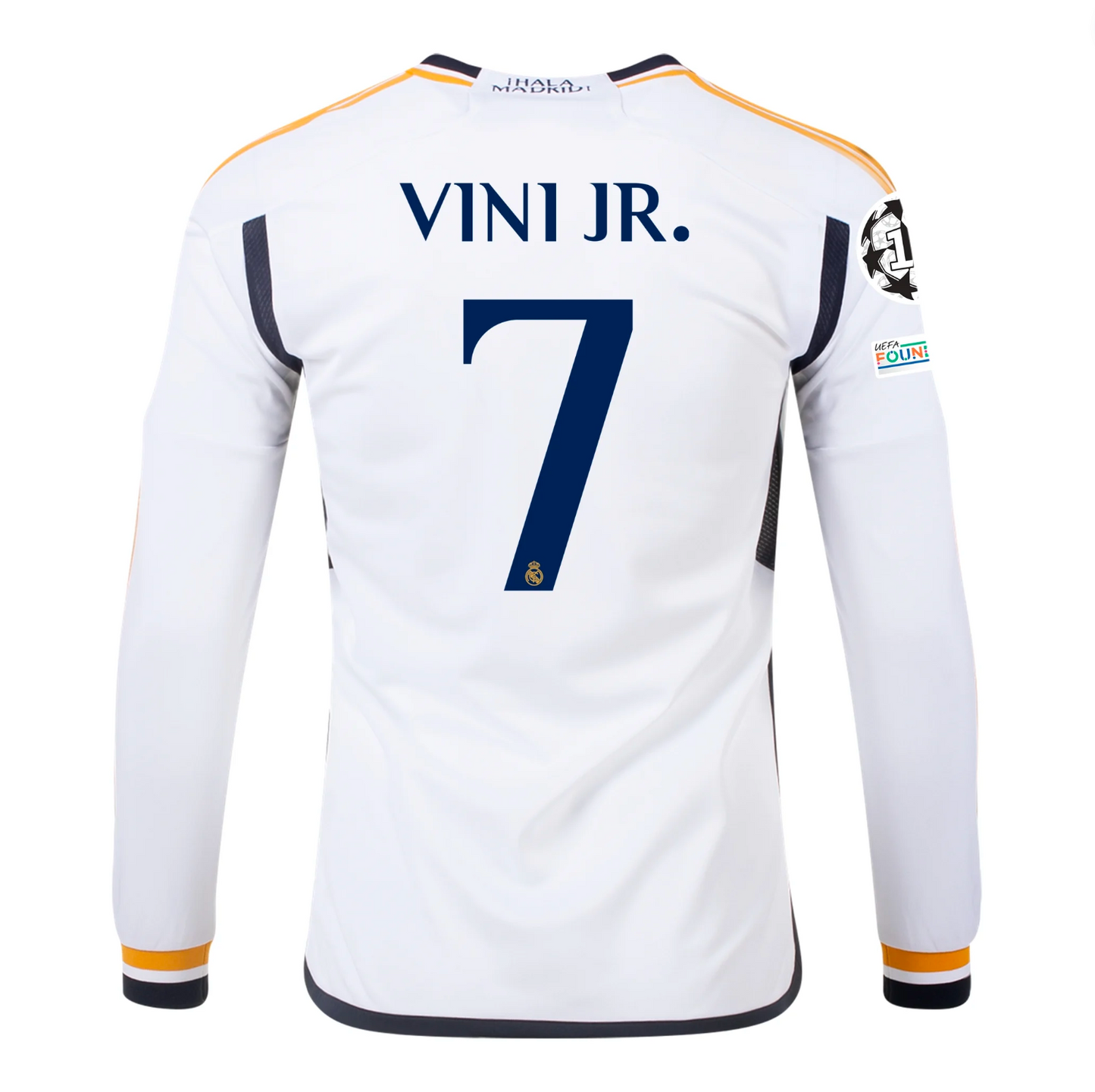 2023-24 - MANICA LUNGA REAL MADRID HOME | VERSIONE GIOCATORE