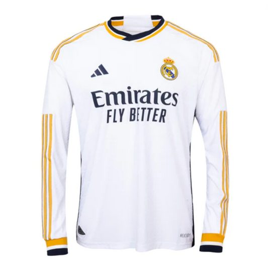 2023-24 - MANICA LUNGA REAL MADRID HOME | VERSIONE GIOCATORE