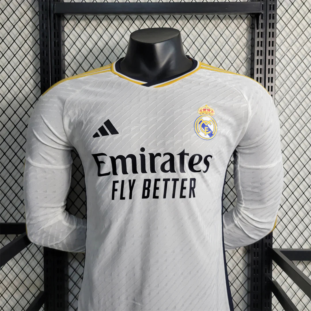 2023-24 - REAL MADRID HOME LONG SLEEVE | PLAYER VERSION