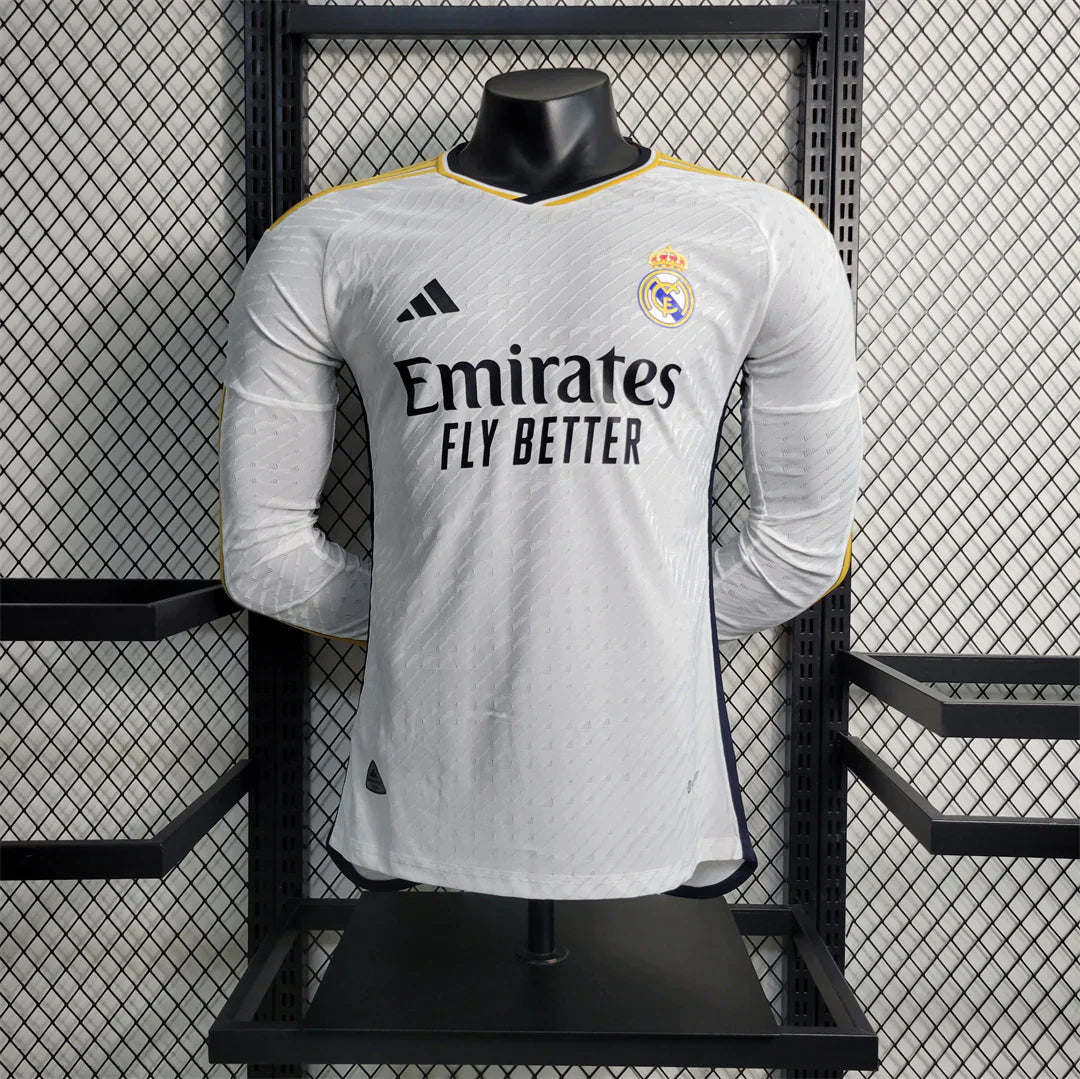 2023-24 - REAL MADRID HOME LONG SLEEVE | PLAYER VERSION